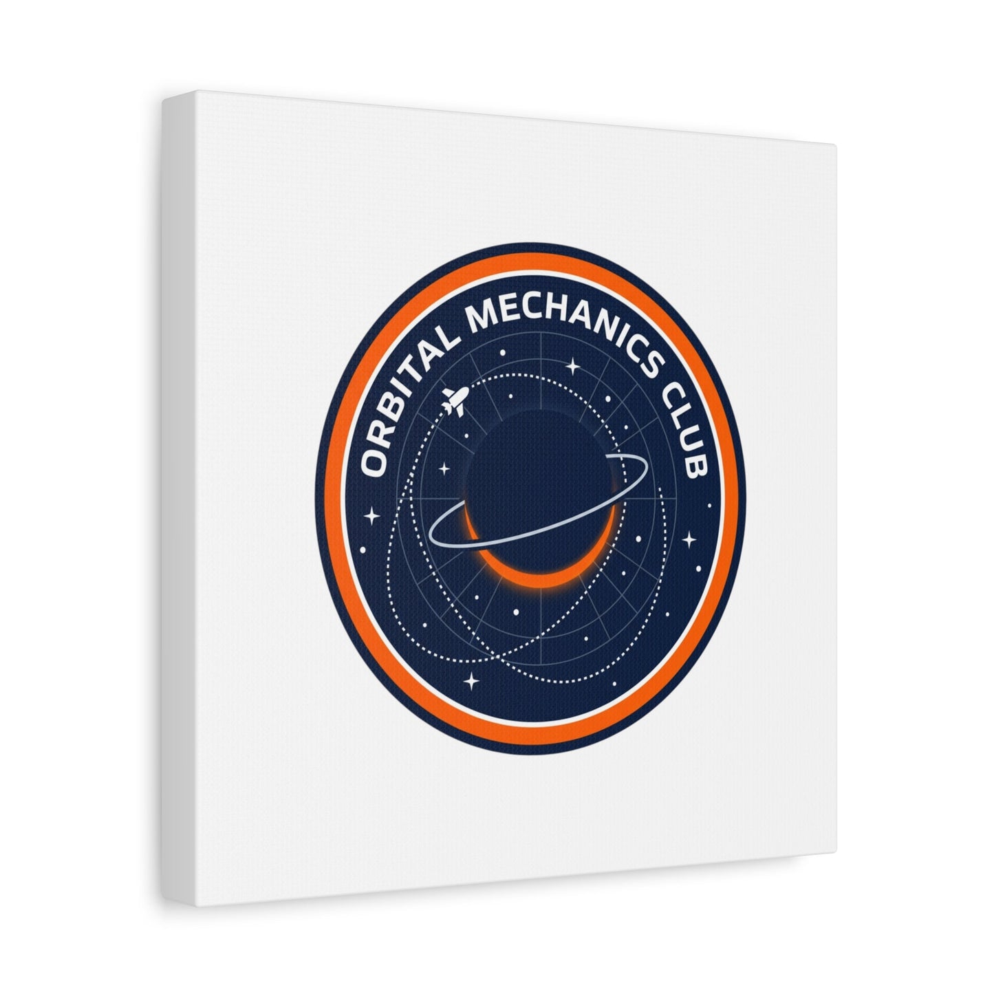 Orbital Mechanics Club Canvas | mission patch, space science