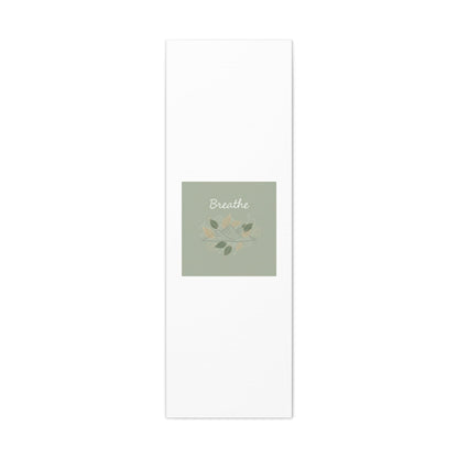 Breathe Mountain Line Canvas | Nature Symbols, Minimal Forest Wall Art