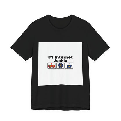 #1 Internet Junkie Tee | list lover shirt, top ten graphic merch