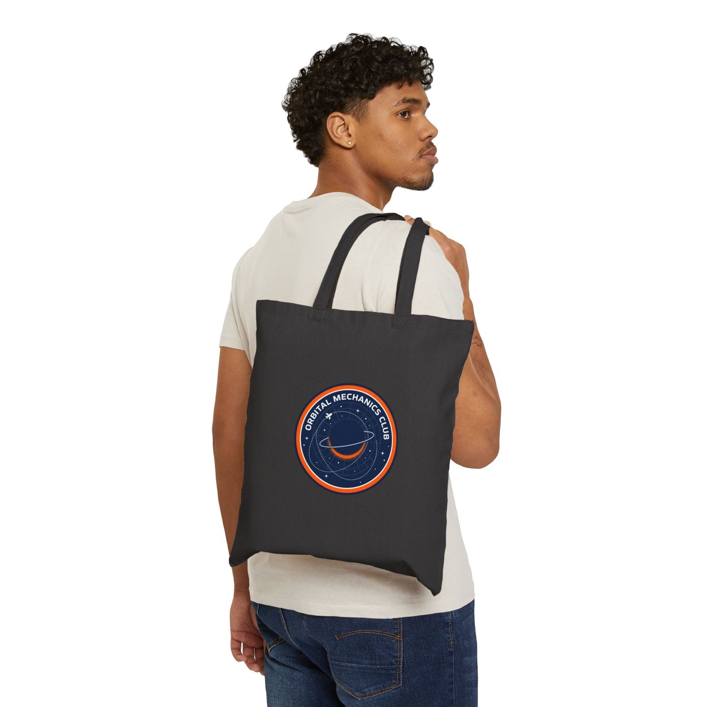 Mission Patch Rocket Tote | space astronaut, science nerd, cosmic
