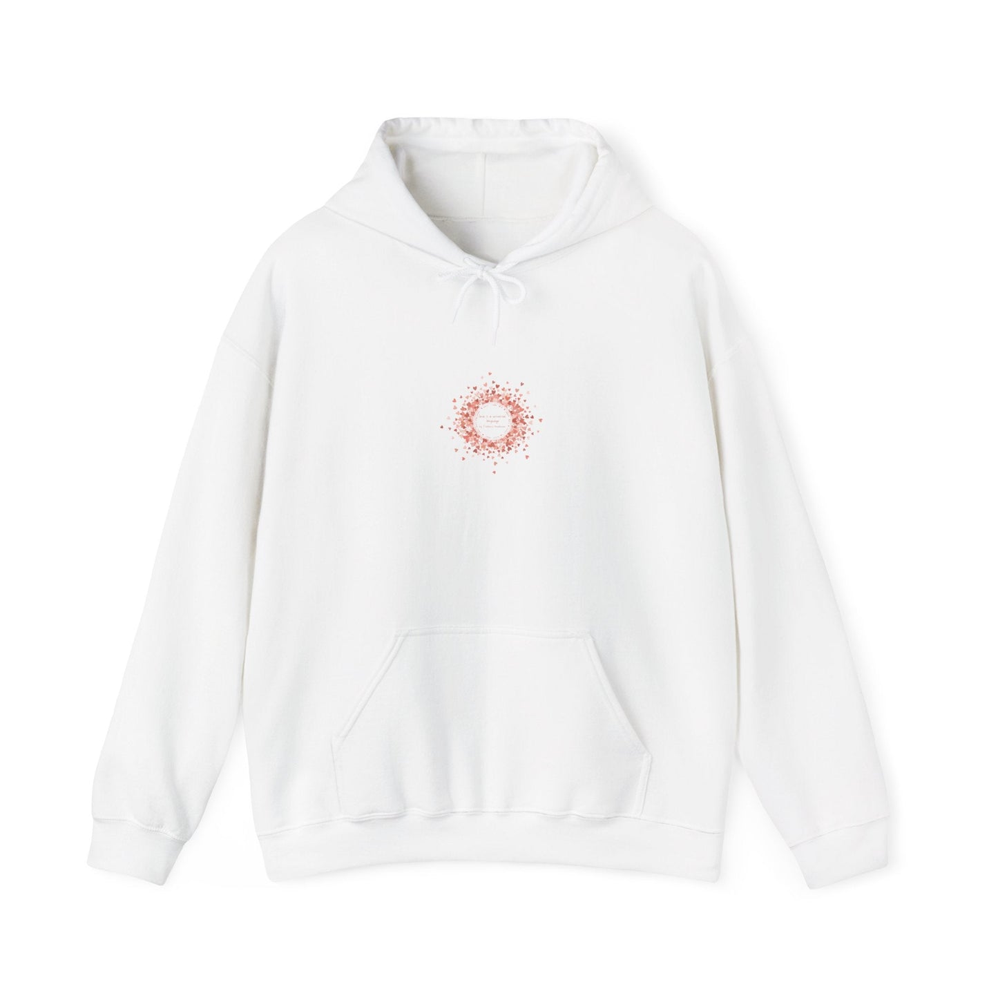 Tiny Heart Confetti Wreath Hoodie | tiny heart design, valentine doodle