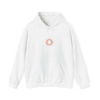 Tiny Heart Confetti Wreath Hoodie | tiny heart design, valentine doodle