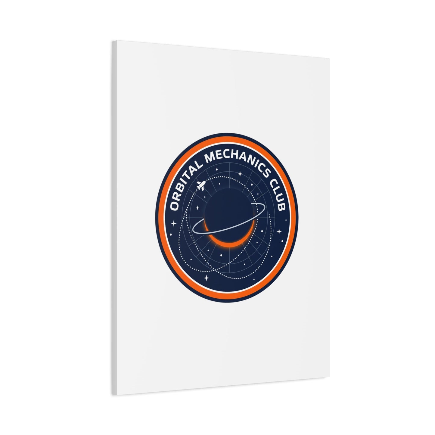 Orbital Mechanics Club Canvas | mission patch, space science