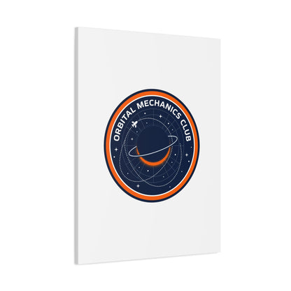 Orbital Mechanics Club Canvas | mission patch, space science