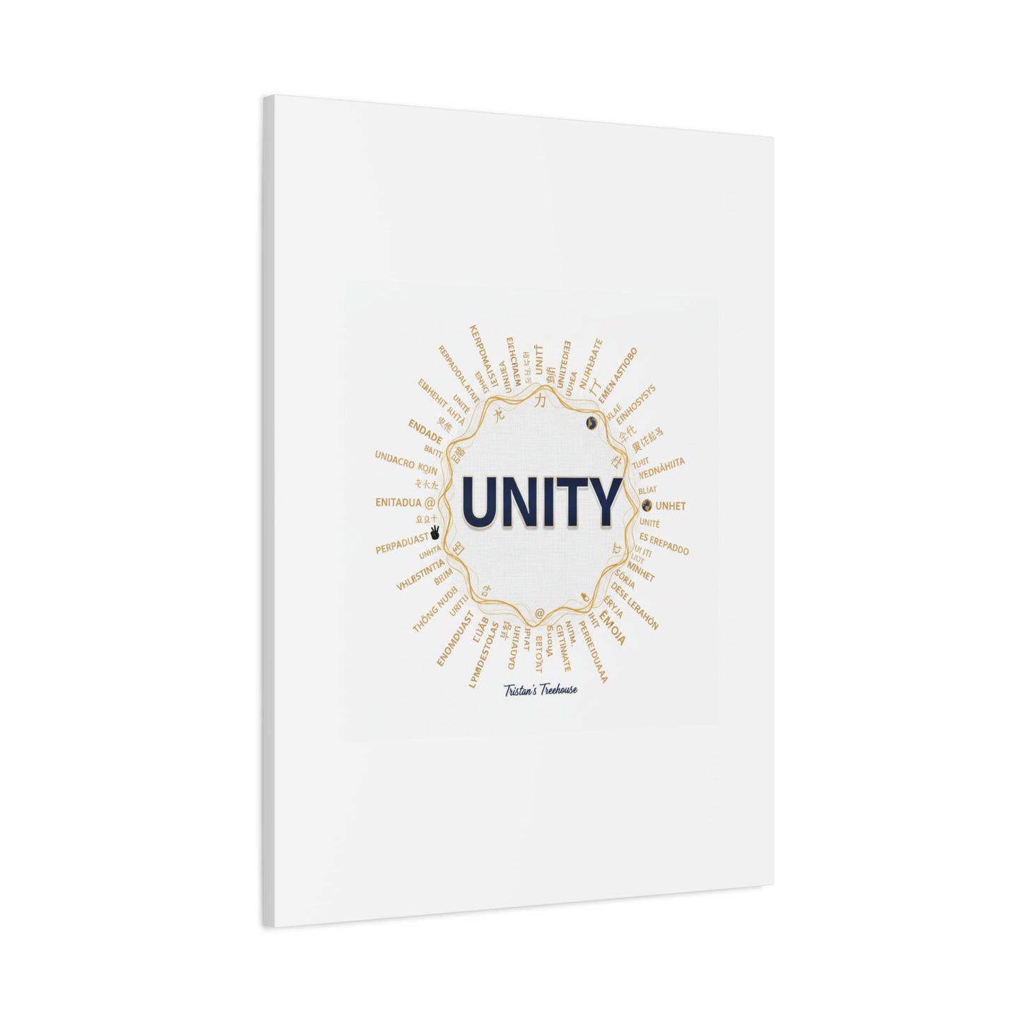 UNITY Canvas, Matte Stretched 1.25" | Dry January sober curious decor