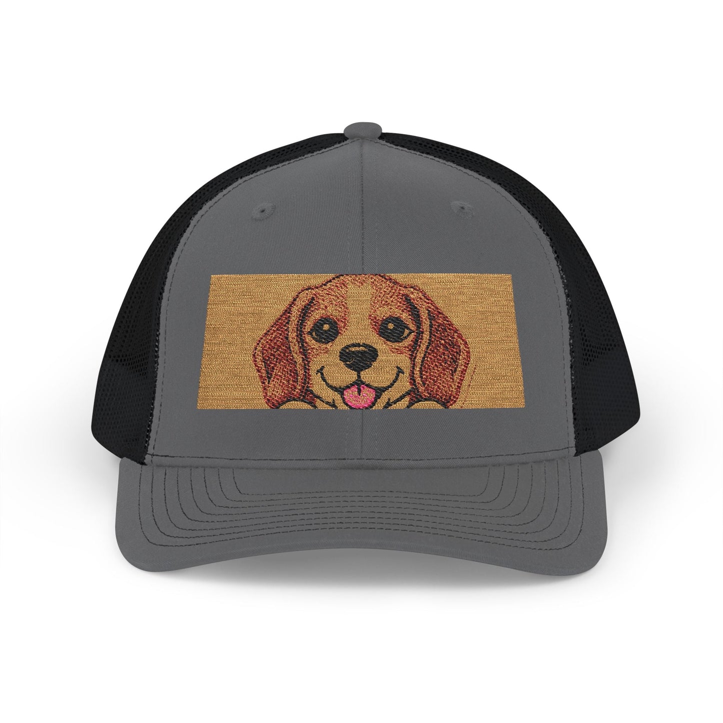 Golden Dog Meme Embroidered Trucker Hat