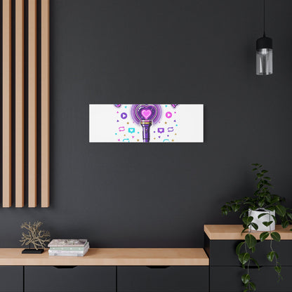 Comeback Mode Lightstick Canvas | K-pop Comeback, Streaming Squad