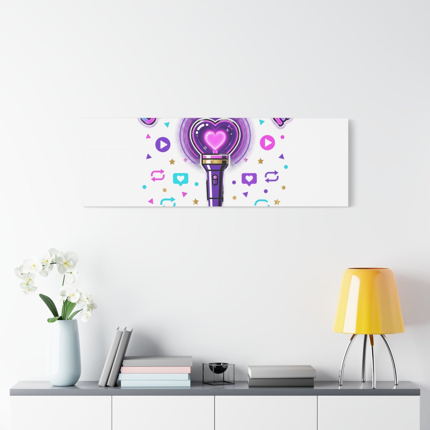 Comeback Mode Lightstick Canvas | K-pop Comeback, Streaming Squad