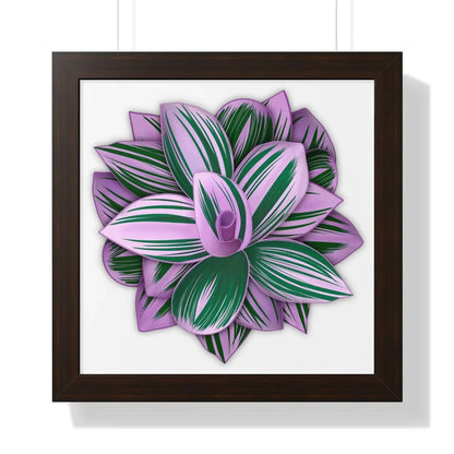 Tradescantia Nanouk Framed Print – Botanical Wall Art