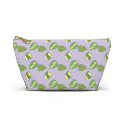 Hoya Kerrii Pattern Accessory Pouch – Makeup Bag With T-Bottom