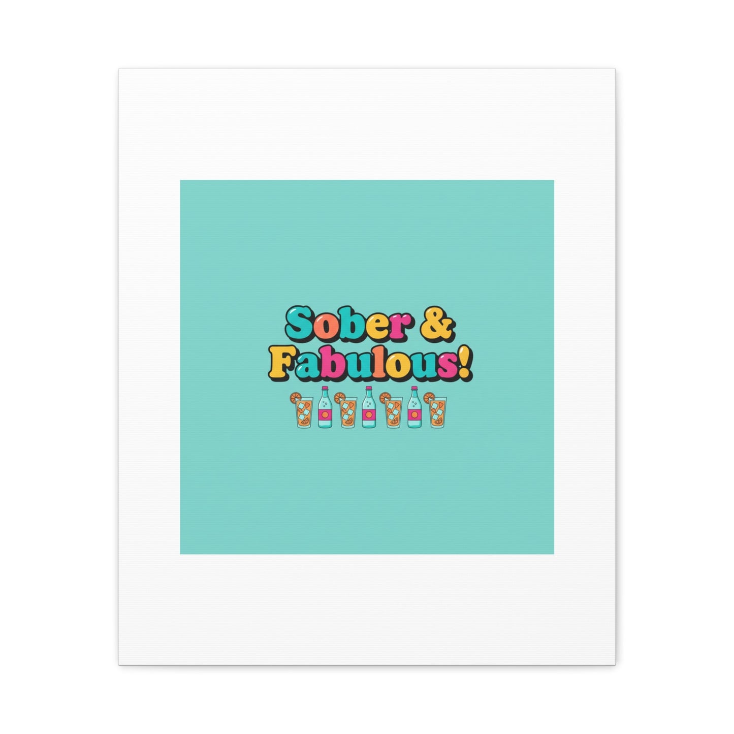 Sober & Fabulous! Canvas | Dry January, Mocktail Trend