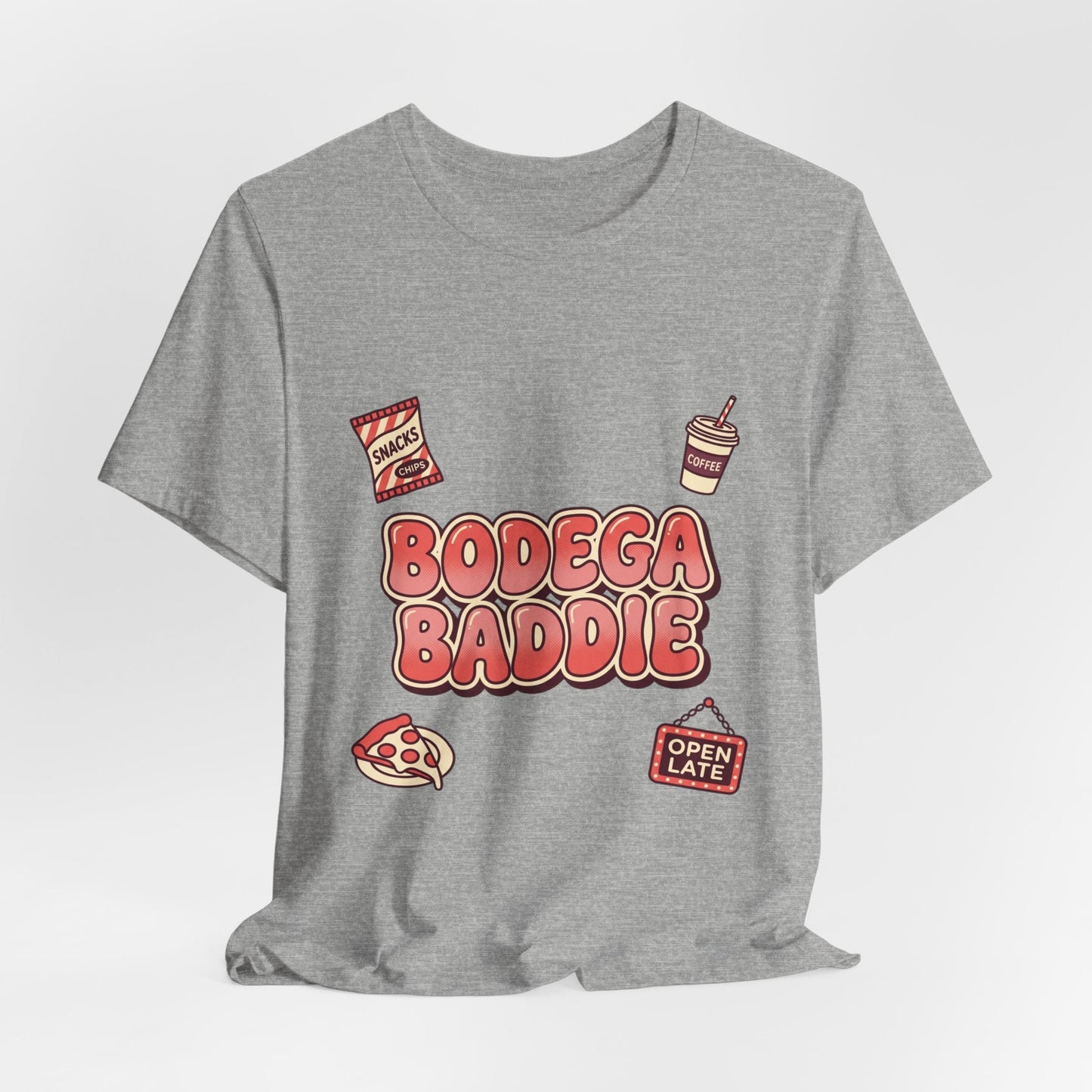 Bodega Baddie Tee | NYC Spanglish Y2K cherries deli sign