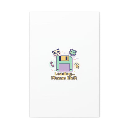 Loading Please Wait Canvas | Old Internet Aesthetic, 90s Web Nostalgia