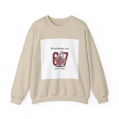 Weird Cupid Graphic Sweatshirt | quirky heart shirt, chaotic love design