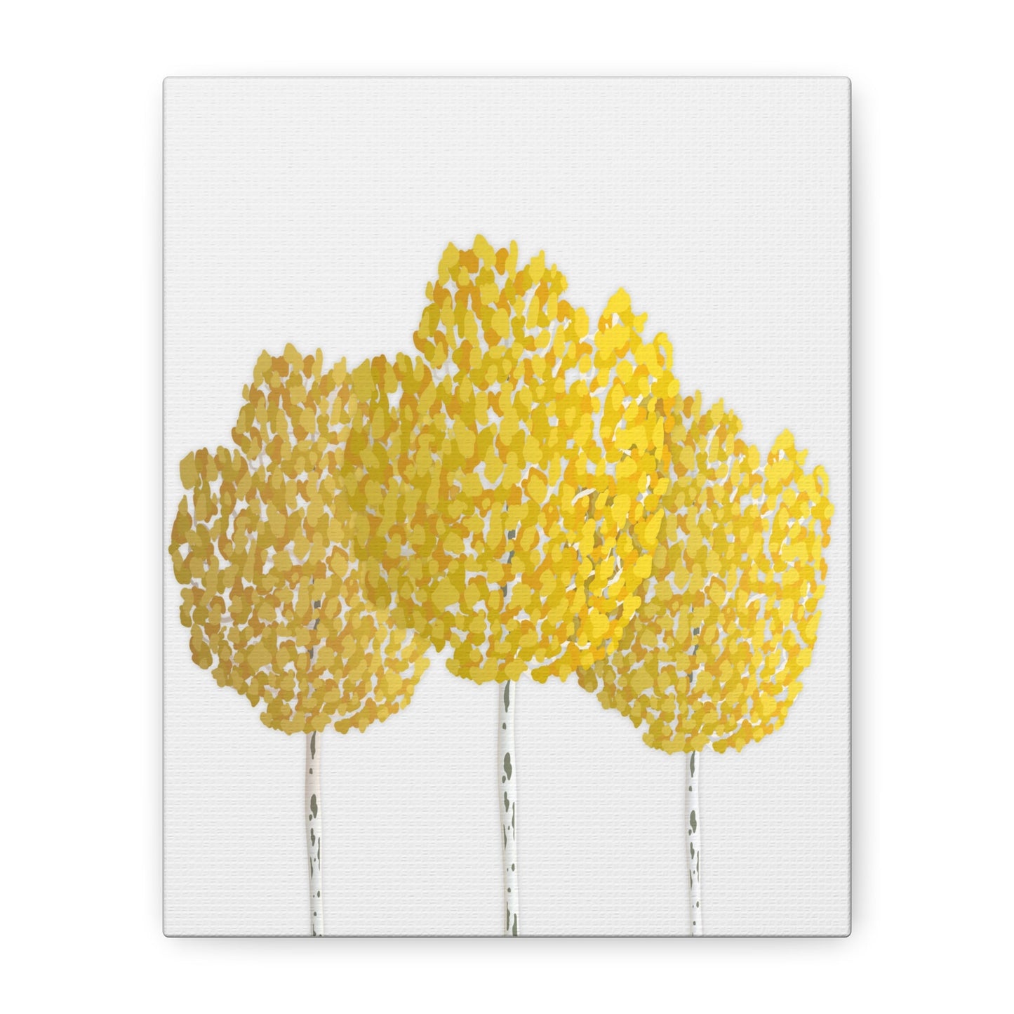 Fall Aspen Canvas Print – Wall Art