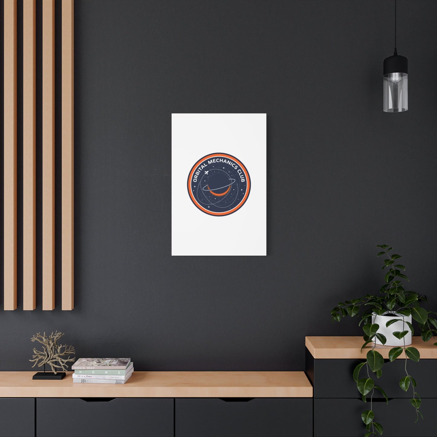 Orbital Mechanics Club Canvas | mission patch, space science
