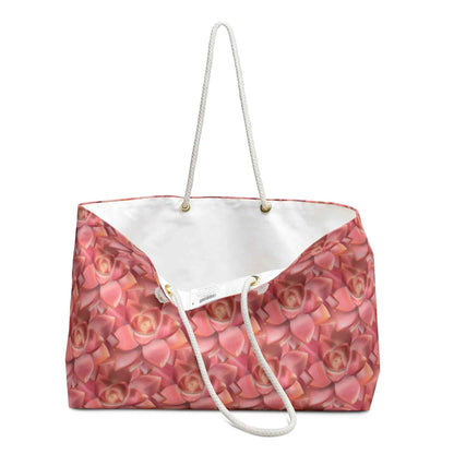 Graptosedum California Sunset Succulent Pattern Weekender Bag
