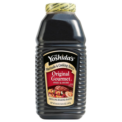 Mr. Yoshida's Original Japanese Barbecue Gourmet Sweet Teriyaki Marinade & Cooking Sauce, 86 Fluid Ounce