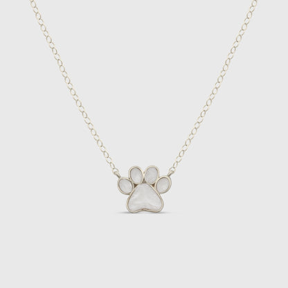 Paw Print Necklace