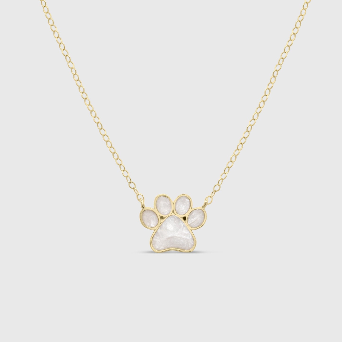 Paw Print Necklace