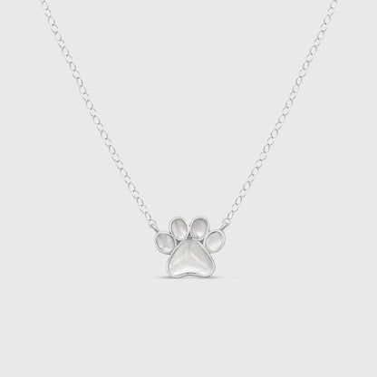 Paw Print Necklace