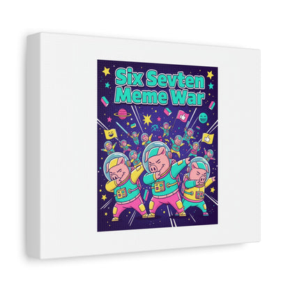 Six Sevven Meme War™ Canvas Tote | Nissspelled Edition