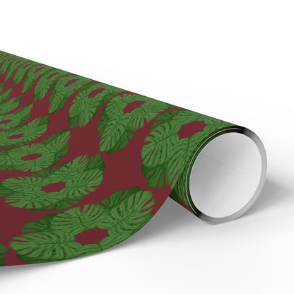 Monstera Wrapping Paper – Botanical Gift Wrap Roll