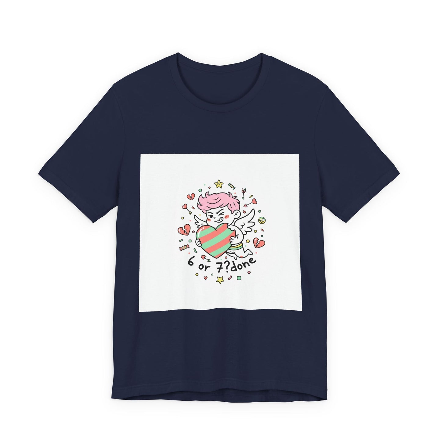 6 7 Weird Cupid Crewneck | Viral Valentine's Sweatshirt | Funny Quirky Love