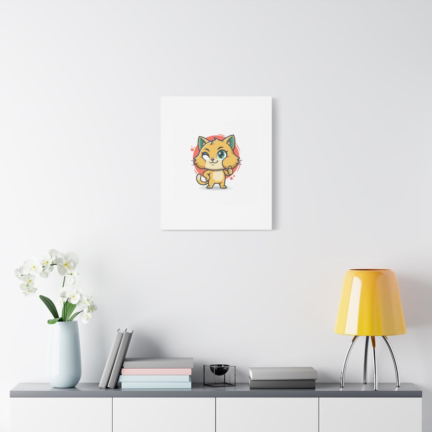 Cheeky Rodent Art Print | Rodent-Core Cute Rat/Mice Wall Canvas