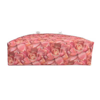 Graptosedum California Sunset Succulent Pattern Weekender Bag