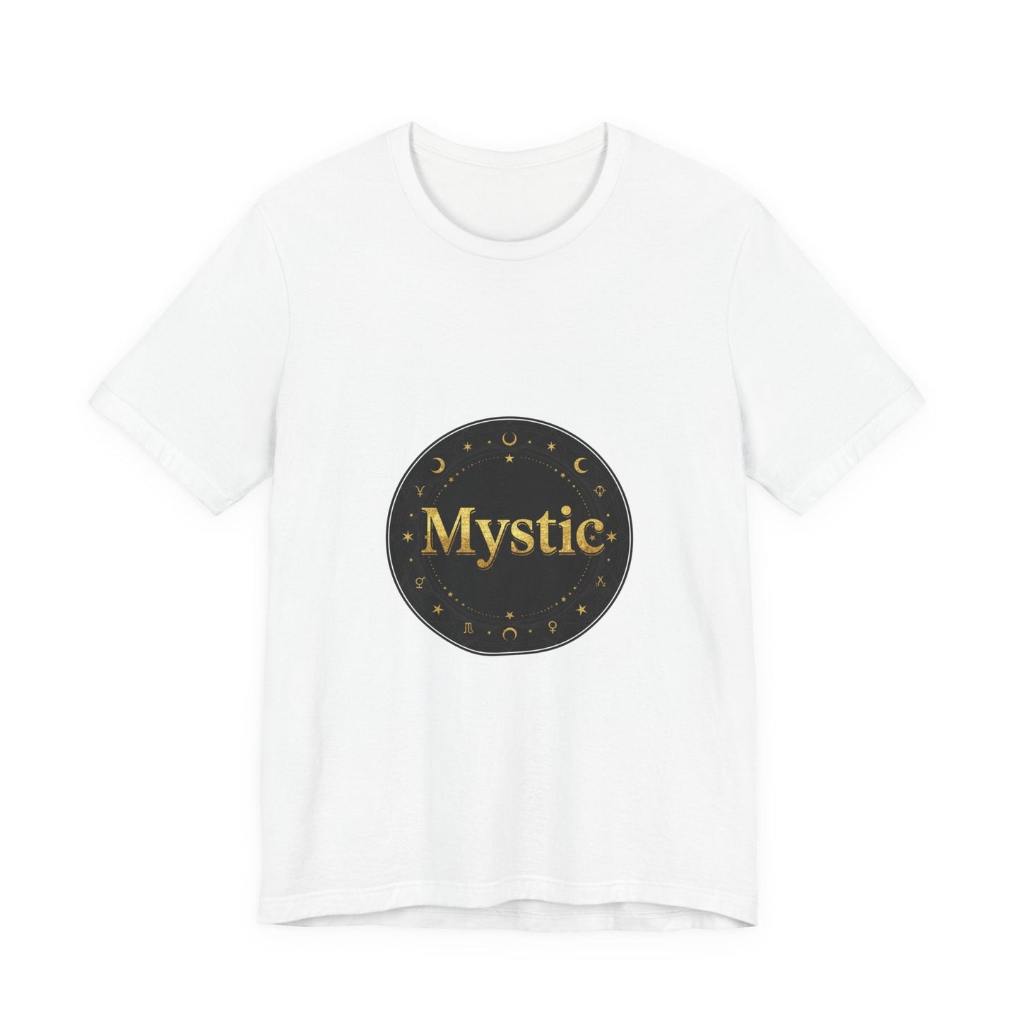 Mystic Circle Tee | Tarot & Occult Typography, Esoteric Print