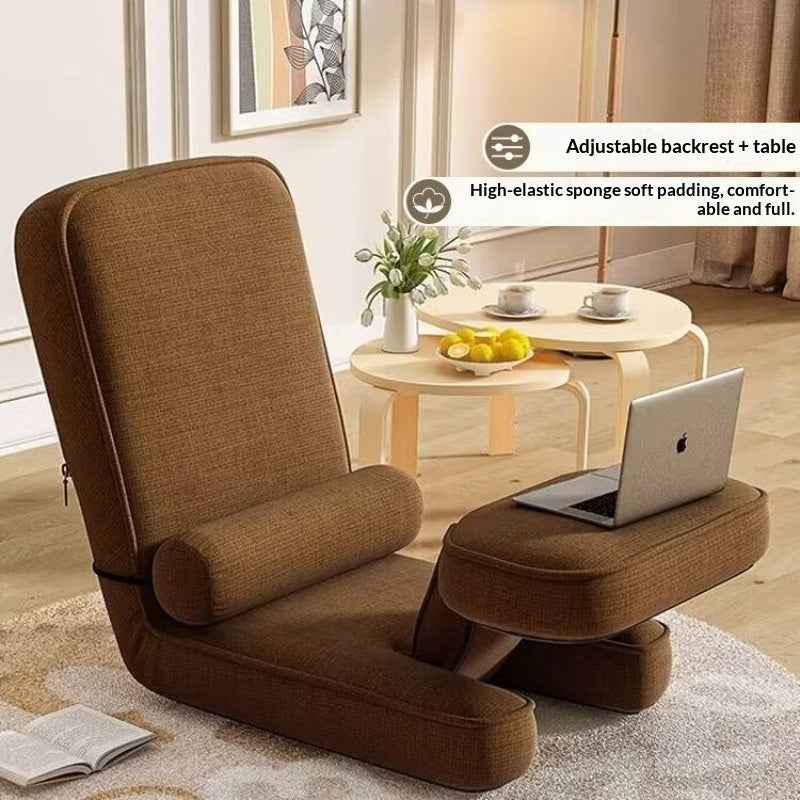 Lazy Sofa Tatami Small Apartment Folding Chair Single Backrest Chair Balcony Sofa Chair