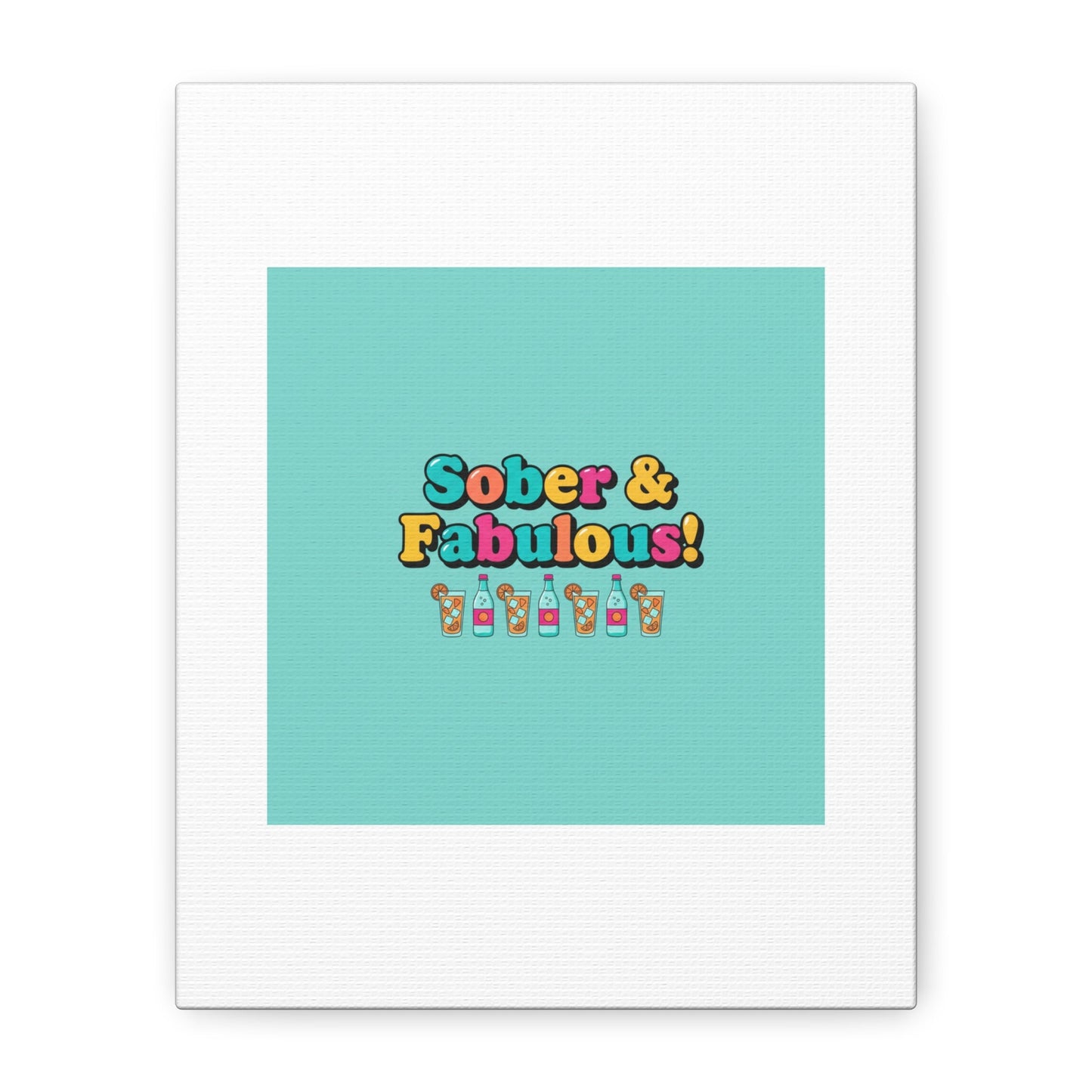 Sober & Fabulous! Canvas | Dry January, Mocktail Trend