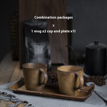 Large Capacity Simple Kiln Baked Cup