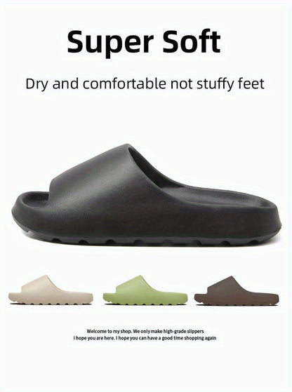 Coconut Slippers for Men and Women - Super Soft Thick-Soled Slides, Feels Like Stepping on Clouds, Non-Slip Summer Sandals