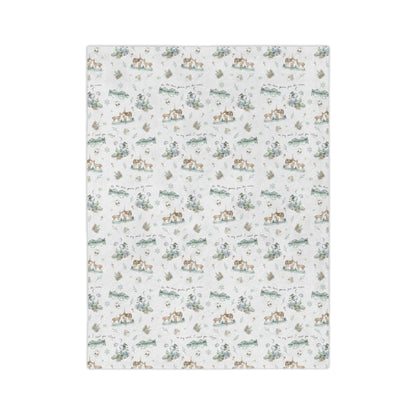 My Soul Longs Minky Blanket