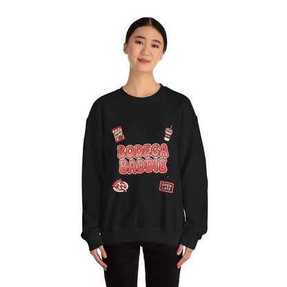Bodega Baddie Crewneck Sweatshirt | NYC, Spanglish, Y2K Deli Sign