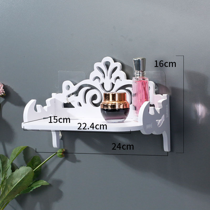 Perforation-Free Wall Shelf Bedroom Wall Hanging Bathroom