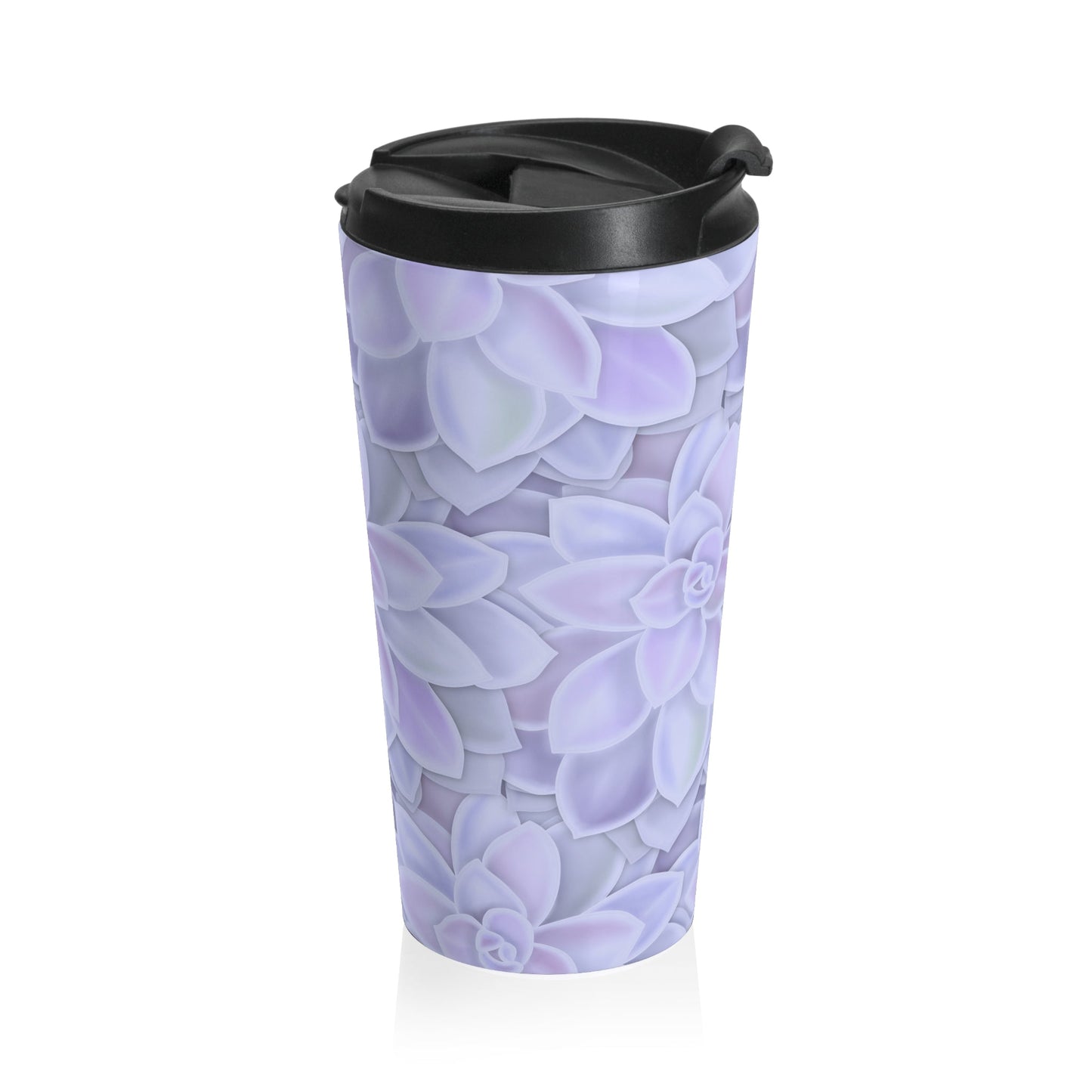 Graptopetalum Murasaki Succulent 15 oz Vacuum Insulated Stainless Steel Travel Tumbler