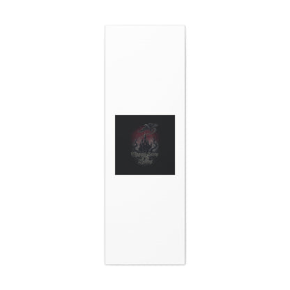 Whispered Secrets of the Shadows Castle Wall Art, Matte Canvas | Gothic Medieval Decor