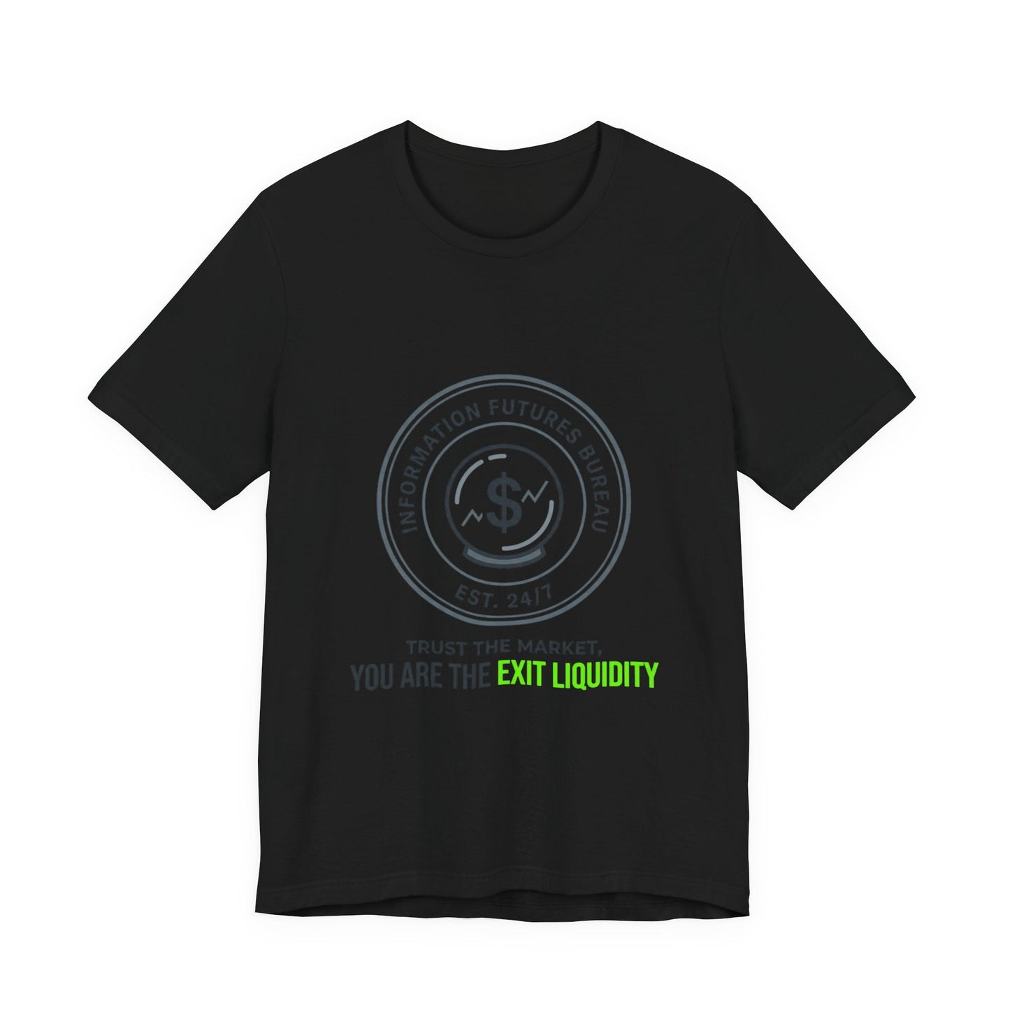 Exit Liquidity Tee | insider trading satire, prediction markets, finance humor