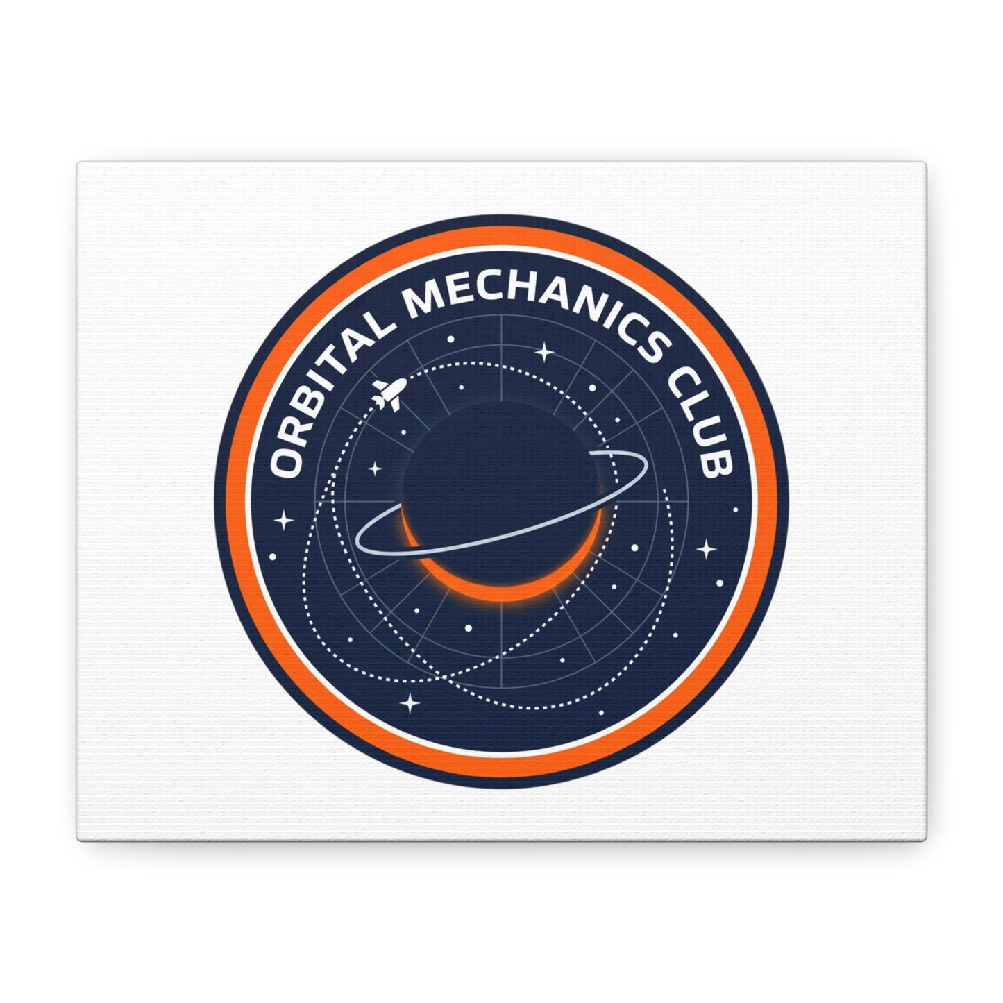 Orbital Mechanics Club Canvas | mission patch, space science