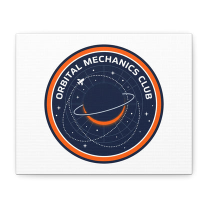 Orbital Mechanics Club Canvas | mission patch, space science