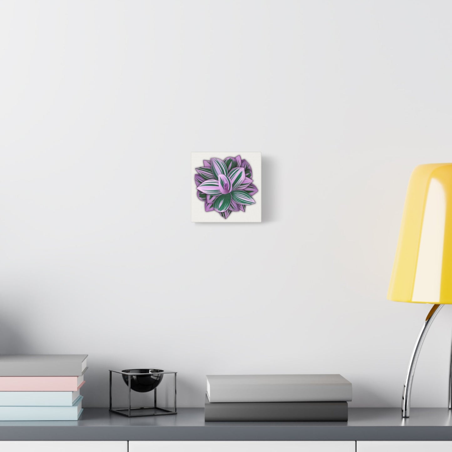 Tradescantia Nanouk Canvas Print – Botanical Wall Art