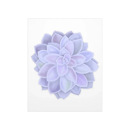 Graptopetalum Murasaki Succulent Botanical Print – Unframed Wall Art