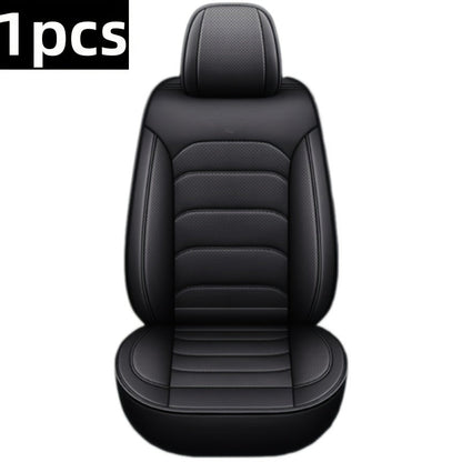 1pc and 2pcs Luxury Faux Leather Car Front Seat Covers | Universal Fit, Independent Seat Design for Main Driver/Co-driver, All-inclusive Sports Car Seat, Suitable for Cars, SUVs, and Pickup Trucks