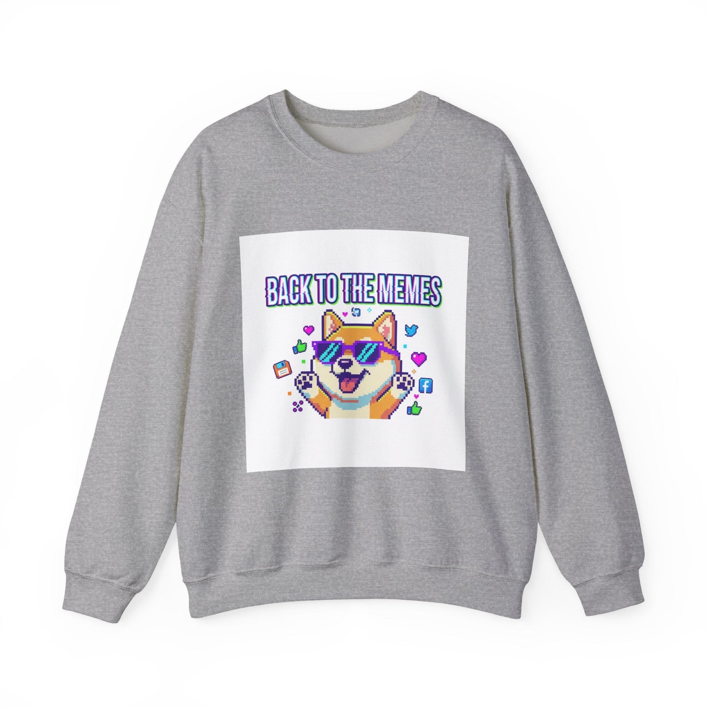 Back to the Memes Sweatshirt | 2000s Internet, meme throwback, nostalgia humor