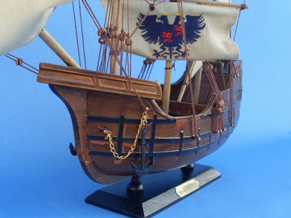 Wooden Santa Maria Limited Tall Model Ship 20""