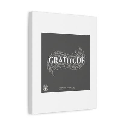 Gratitude Wall Art Matte Canvas | Tiny Treats, sweet uplifting print