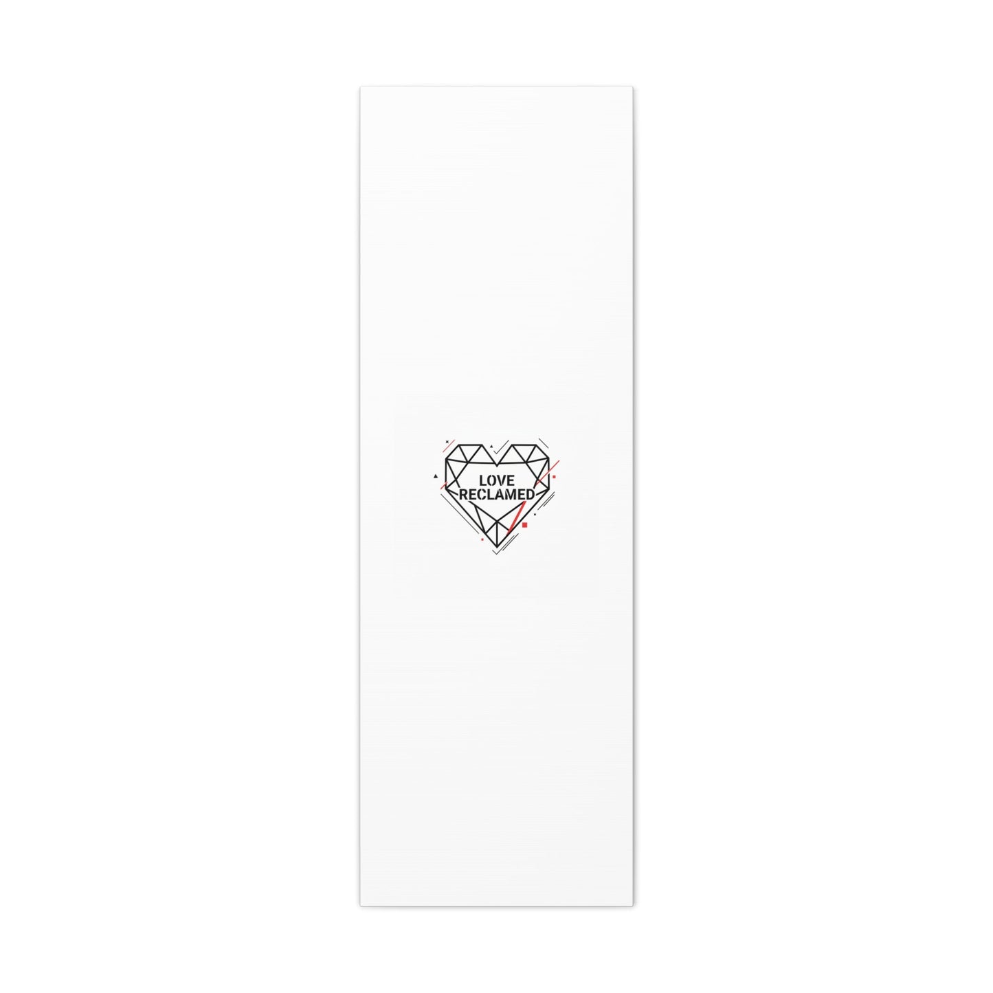 Love Reclaimed Canvas | modern heart design, minimalist love icon